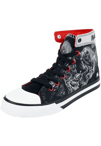 Iron Maiden -  - Sneakers alte - Unisex - nero