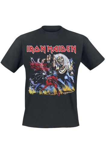 Iron Maiden - Stranger Number Of The Beast - T-Shirt - Uomo - nero