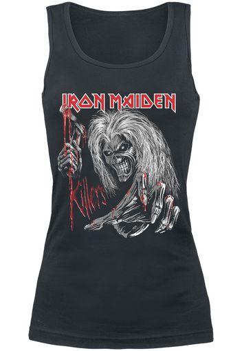 Iron Maiden - Ed Kills Again - Top - Donna - nero