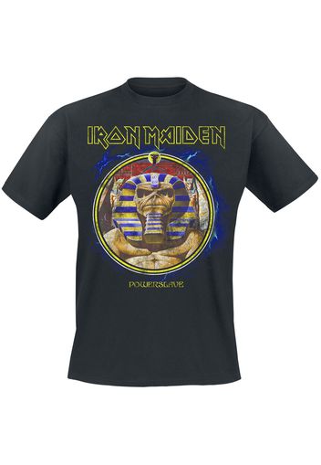 Iron Maiden - Powerslave Mummy - T-Shirt - Uomo - nero