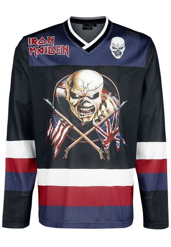 Iron Maiden - EMP Signature Collection - Sportiva Maniche Lunghe - Uomo - multicolore