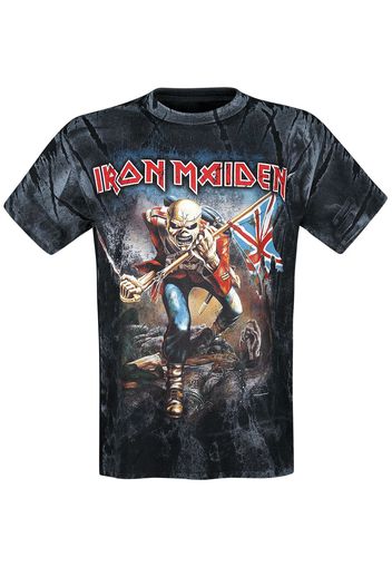 Iron Maiden - The Trooper Allover - T-Shirt - Uomo - stampa allover