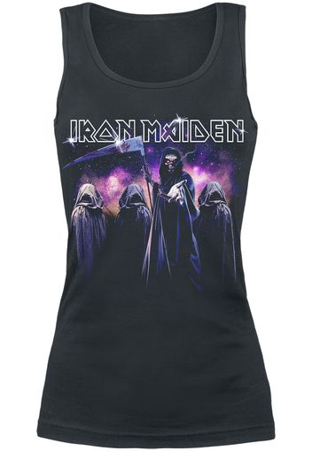 Iron Maiden - Eddies Uniserve - Top - Donna - nero