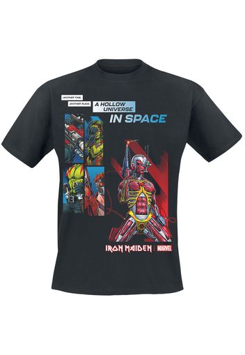 Iron Maiden - Iron Maiden x Marvel Collection - Guardians Of The Galaxy - T-Shirt - Uomo - nero