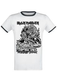 Iron Maiden - Number Of The Beast - T-Shirt - Uomo - bianco