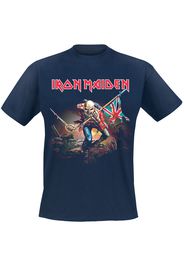 Iron Maiden - Trooper - T-Shirt - Uomo - blu navy