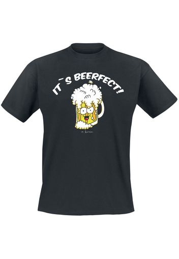 It's Beerfect -  - T-Shirt - Uomo - nero