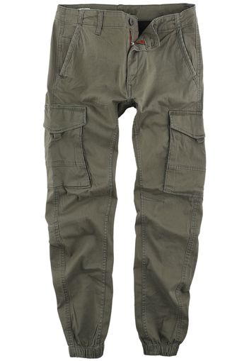 Jack & Jones - JJIPAUL JJFLAKE AKM - Pantaloni modello cargo - Uomo - verde oliva