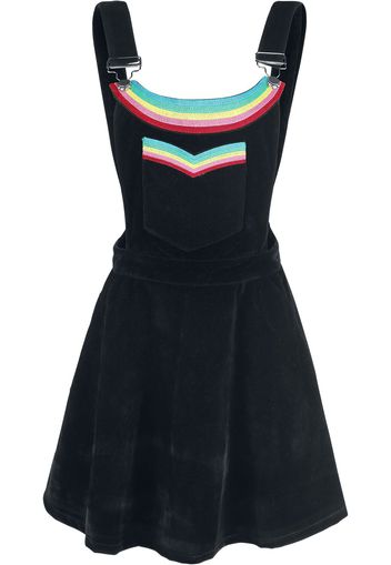 Jawbreaker - Double Rainbow Dress - Miniabito - Donna - nero