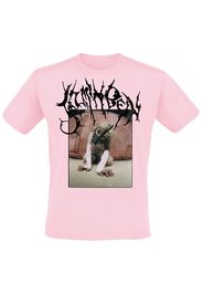 Jazmin Bean - Worldwide Torture Photo - T-Shirt - Uomo - rosa pallido