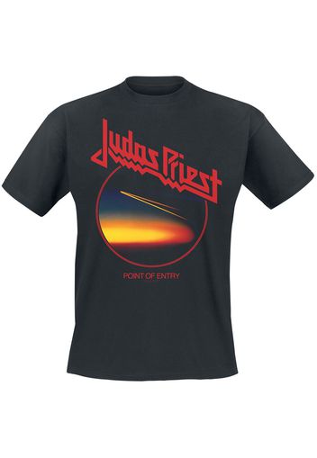 Judas Priest - Point Of Entry Anniversary - T-Shirt - Uomo - nero