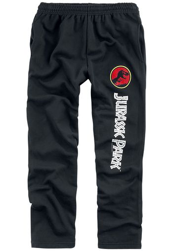 Jurassic Park - Logo - Pantaloni tuta - Uomo - nero