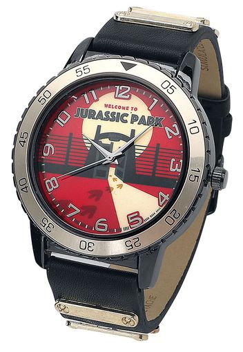 Jurassic Park - Jurassic Park Logo - Orologi da polso - Uomo - nero