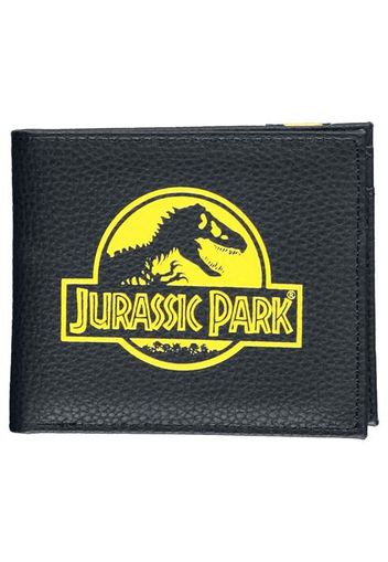 Jurassic Park - Incoming T-Rex! - Portafoglio - Uomo - nero giallo