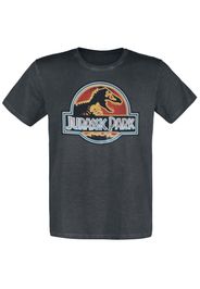 Jurassic Park - Jurassic World - Logo - T-Shirt - Uomo - nero