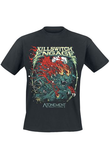 Killswitch Engage - Atonement Cover - T-Shirt - Uomo - nero