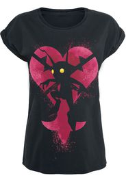 Kingdom Hearts - Heartless - T-Shirt - Donna - nero