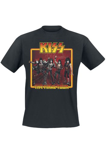 Kiss - The Final Tour Photo - T-Shirt - Uomo - nero