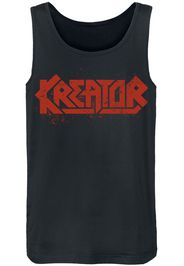 Kreator - Hate Über Alles Logo - Canotta - Uomo - nero