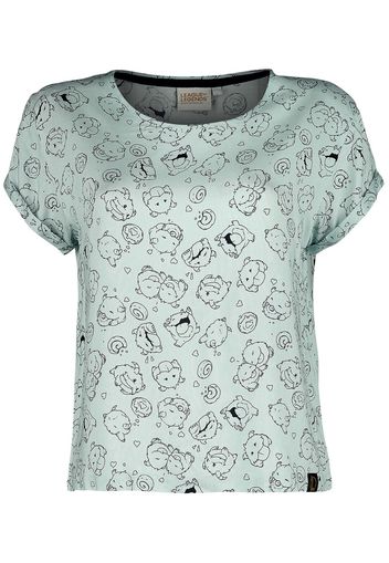 League Of Legends - Poro - T-Shirt - Donna - multicolore