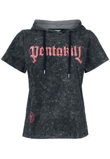 League Of Legends - Pentakill - T-Shirt - Donna - nero grigio