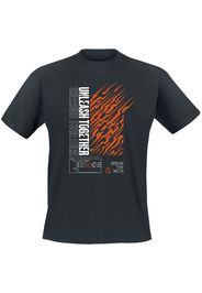 LEC - UT Texture - T-Shirt - Uomo - nero