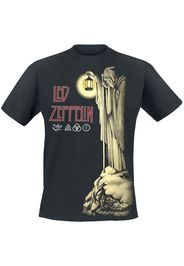 Led Zeppelin - Hermit - T-Shirt - Uomo - nero