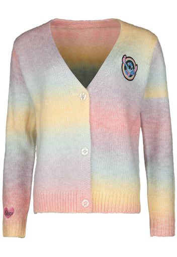 Lilo & Stitch - Rainbow Stitch - Cardigan - Donna - multicolore