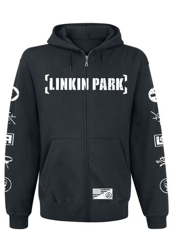 Linkin Park - Graffiti - Felpa jogging - Uomo - nero