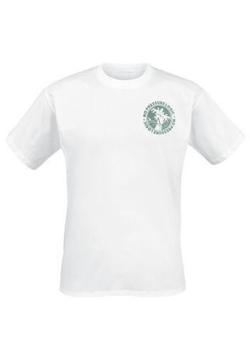Logic - No Pressure Program - T-Shirt - Uomo - bianco