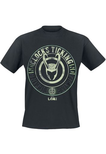 Loki - Loki - Ticking - T-Shirt - Uomo - nero