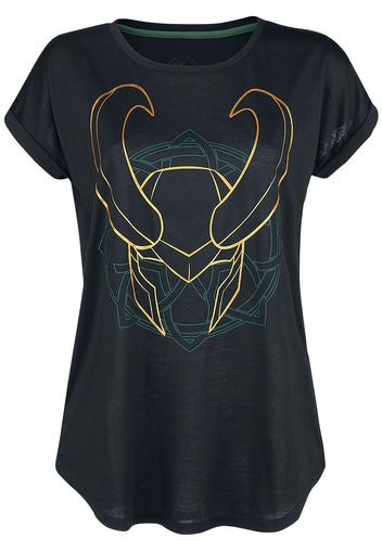 Loki - Loki Helmet - T-Shirt - Donna - nero