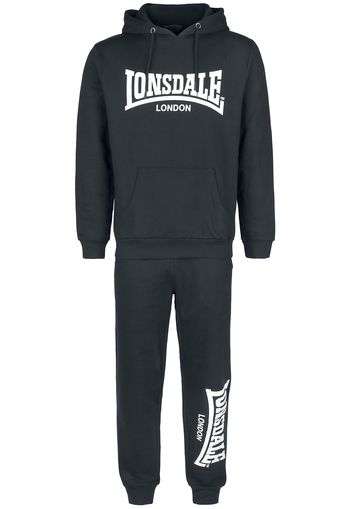 Lonsdale London - Cloudy - Tuta - Uomo - nero