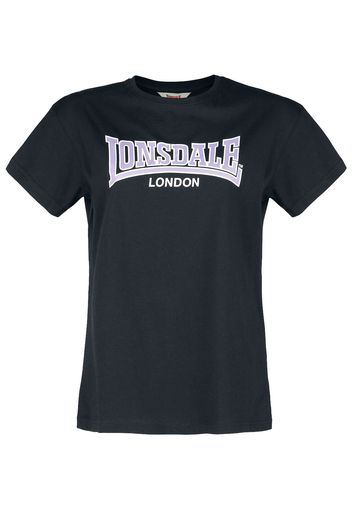 Lonsdale London - OUSDALE - T-Shirt - Donna - nero