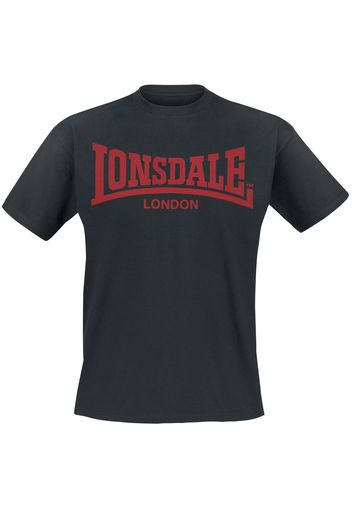 Lonsdale London - LL008 One Tone - T-Shirt - Uomo - nero