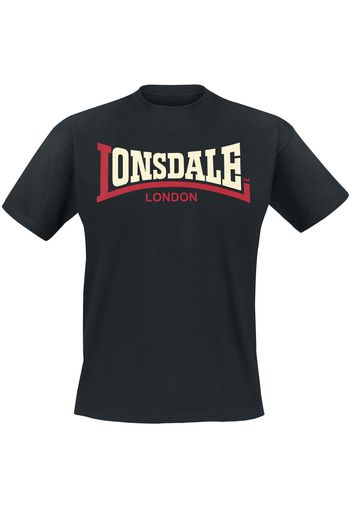 Lonsdale London - Two Tone - T-Shirt - Uomo - nero