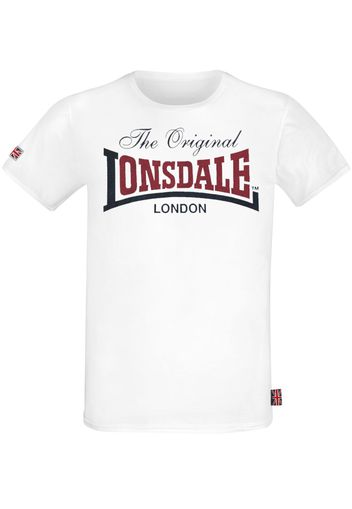 Lonsdale London - Aldingham - T-Shirt - Uomo - bianco