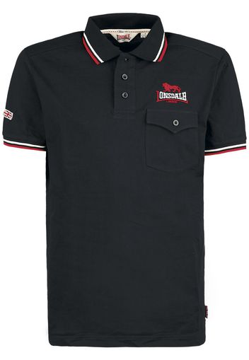 Lonsdale London - Lynton - Polo - Uomo - nero