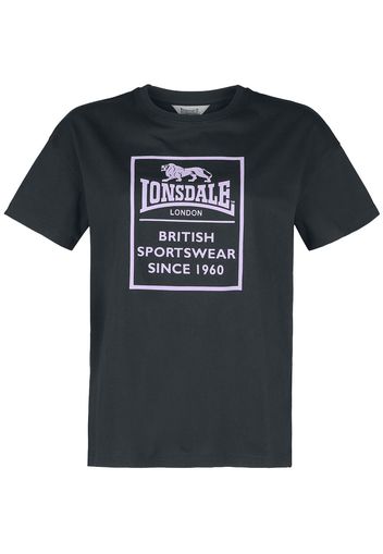 Lonsdale London - RAMSCRAIGS - T-Shirt - Donna - nero