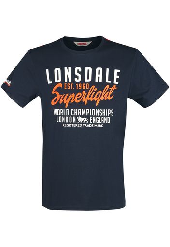 Lonsdale London - Bredon - T-Shirt - Uomo - blu scuro