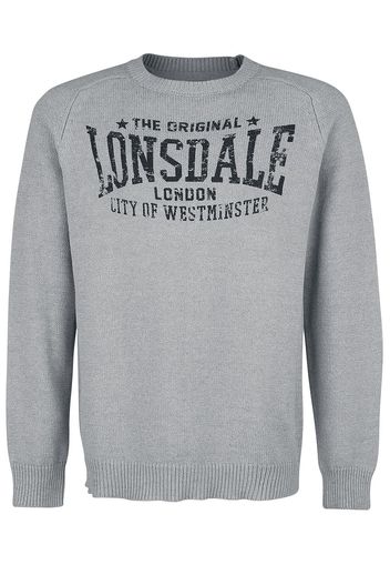 Lonsdale London - Thurning - Felpa - Uomo - grigio