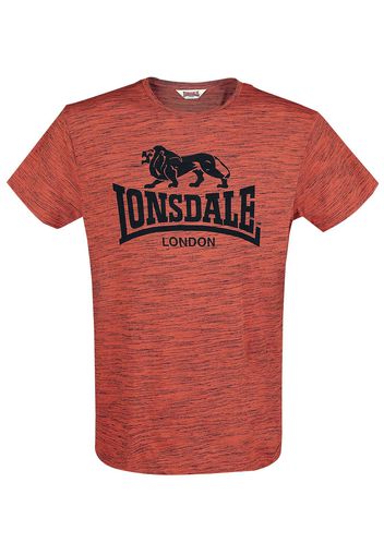 Lonsdale London - Gargrave - T-Shirt - Uomo - arancione nero