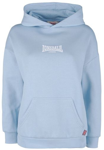 Lonsdale London - KILMOTE - Felpa con cappuccio - Donna - azzurro