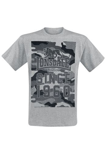 Lonsdale London - Storth - T-Shirt - Uomo - grigio