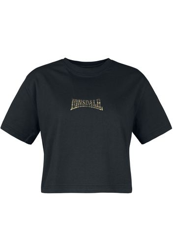 Lonsdale London - AULTBEA - T-Shirt - Donna - nero