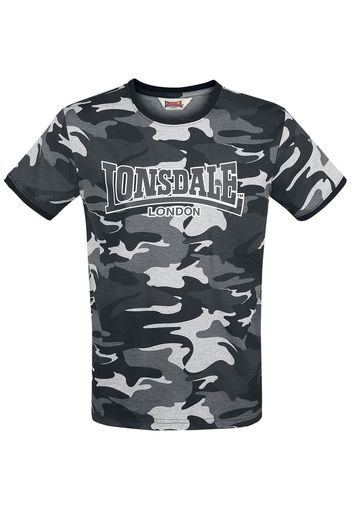 Lonsdale London - Cobbett - T-Shirt - Uomo - mimetico