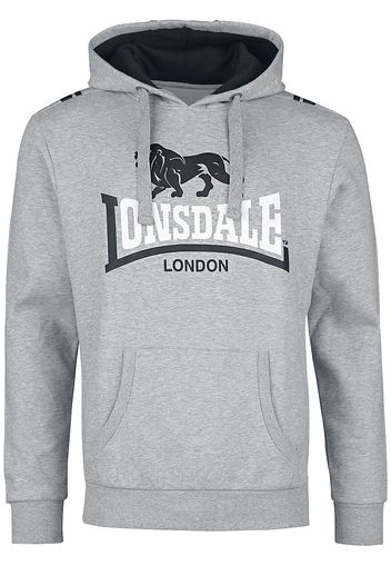 Lonsdale London - ULLAPOOL - Felpa con cappuccio - Uomo - grigio sport