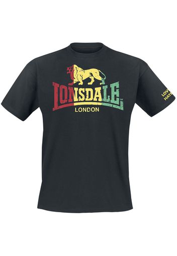 Lonsdale London - Freedom - T-Shirt - Uomo - nero