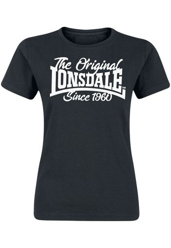 Lonsdale London - Birdgemere - T-Shirt - Donna - nero