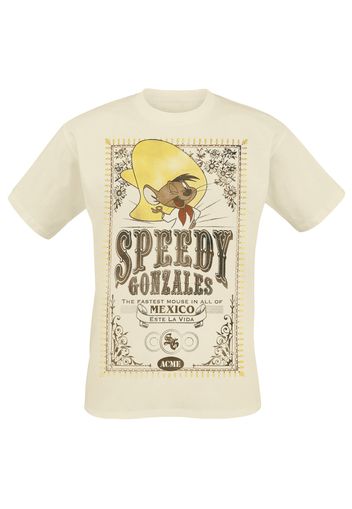 Looney Tunes - Speedy Gonzales - T-Shirt - Uomo - beige